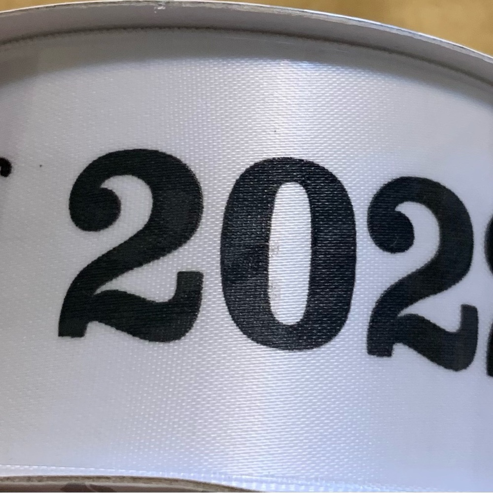 Graduation Ribbon with Cap Design 2022 - Picture 3 of 4